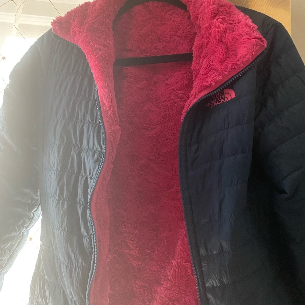reversible North face coat